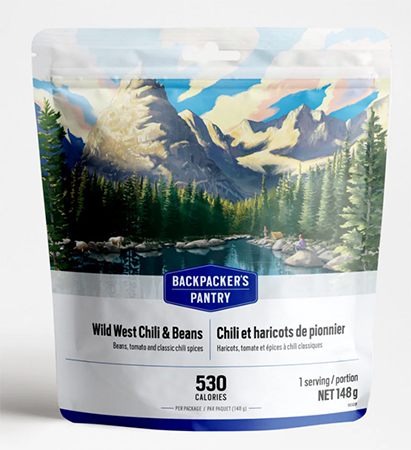 Backpacker's Pantry Wild West Chili and Beans Freeze Dried Meals