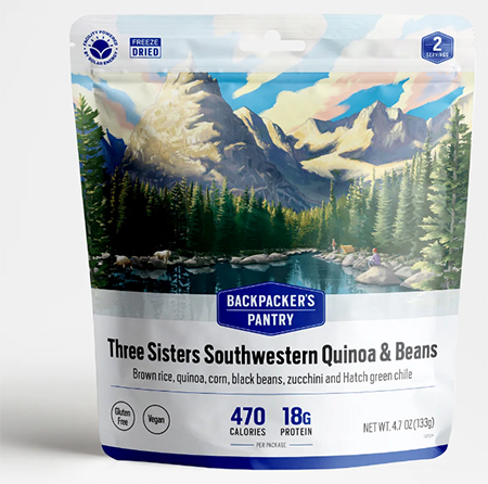 Backpacker's Pantry  Three Sisters Southwestern Quinoa & Beans Freeze Dried Meals