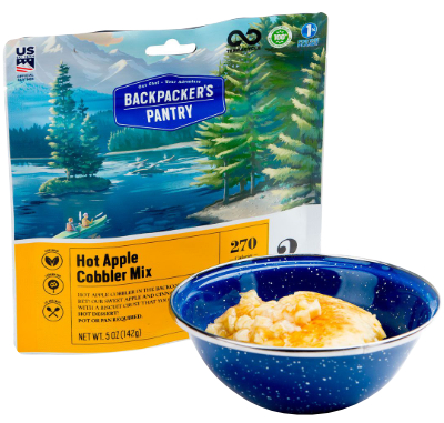 Backpacker's Pantry  Hot Apple Cobbler Mix Freeze Dried Meals