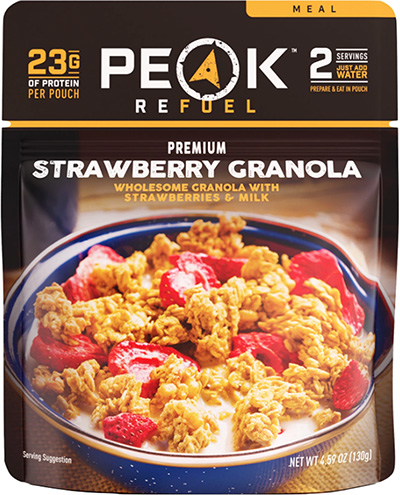 Peak Refuel  Strawberry Granola Freeze-dried Meal