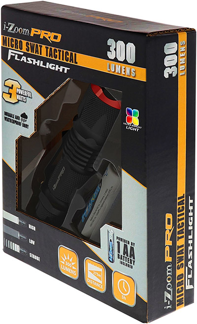 Farpoint® 300 Lumens Micro SWAT Tactical Flashlight