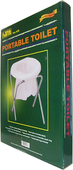 World Famous® Portable Toilet/Commodes