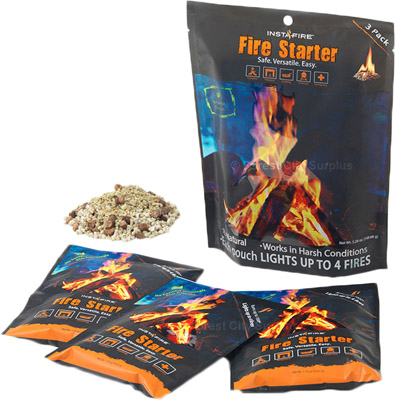 Instafire™ 3 Pack Fire Starters 