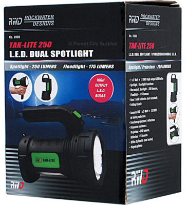 Rockwater Designs  TAK-LITE 250 Dual Spotlight