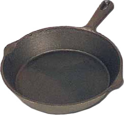 World Famous 10.5-Inch Round Cast Iron Skillets