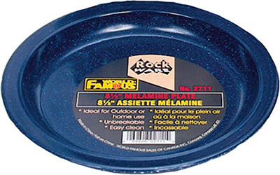 World Famous Unbreakable 8.5" Melamine Plate