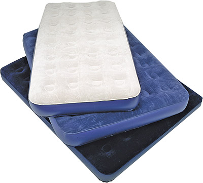 World Famous Queen Size Velour Air Bed
