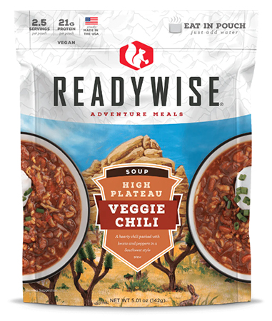 ReadyWise™ Freeze-dried Veggie Chili Soup