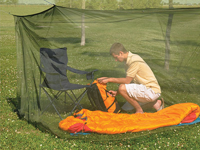 West Nile Virus Protection - Coghlan's® Double Wide Rectangular Mosquito Nets