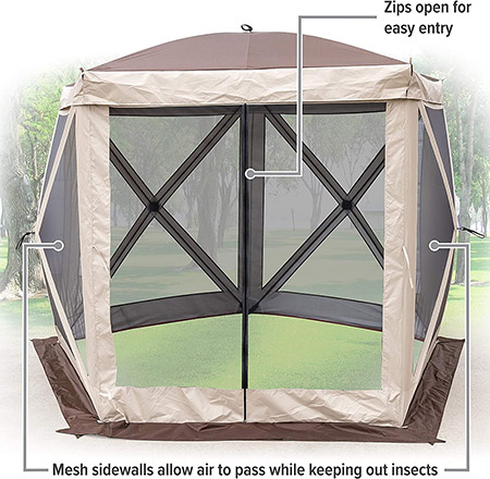 Camco® Canopy Screen Gazebo Tent