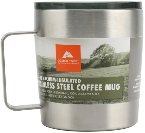 Ozark Trail 12 oz. Vacuum-insulated Travel Coffee Mug