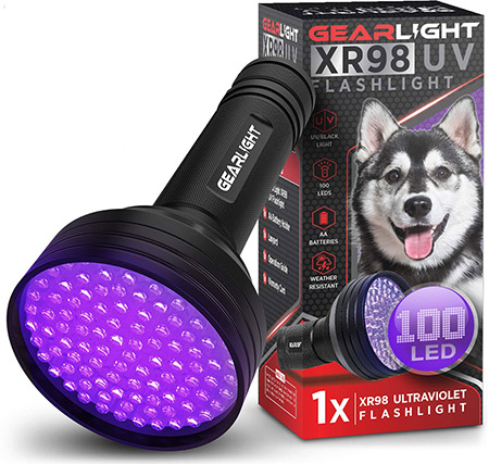 GearLight  XR98 UV LED Flashlight