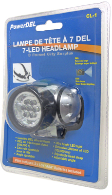 PowerDEL 7-LED Headlamps