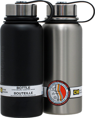 C.M.E.I® 32 Ounce Stainless Steel Wide-mouth Vacuum Bottles
