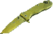Milspec Tactical  Golden Folding Serrated Blade Survival Knife