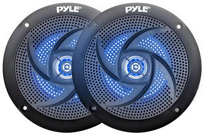 Pyle Canada  PLMRS63BL 6.5 Inch Marine Speakers
