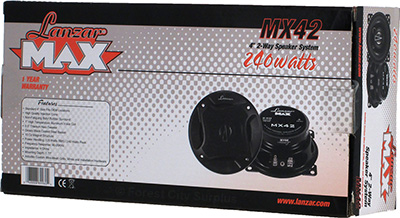 Lanzar  MX42 4-Inch Car Speakers