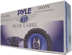 Pyle Canada  PL63BL 6.5 inch Speakers