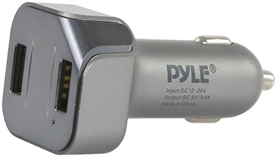 Pyle® PBT96 Hands-Free Bluetooth Car FM Transmitter and Charger