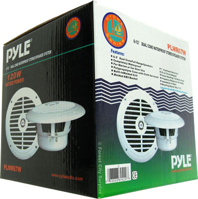 Pyle Canada  PLMR67W 6.5 inch Marine Speakers