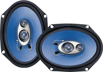 PL683BL Pyle® 6-Inch x 8-Inch Car Speakers
