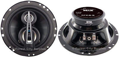 MX63 Lanzar  6.5 Inch Car Speakers