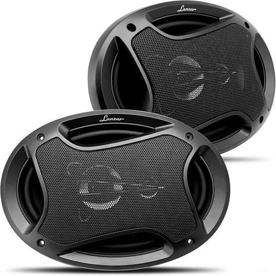 Lanzar  MX693 3 Way Triaxial 6x9 Car Speakers