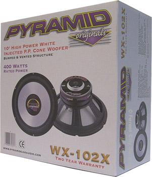 WX102X - Pyramid® 10 inch Sub Woofer