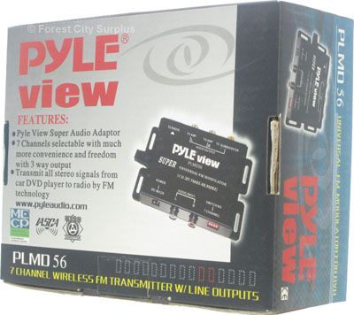 Pyle Canada  PLMD56 Audio Input FM Modulator