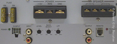 PS1220M Single Channel Jensen  Car Audio Amplifiers
