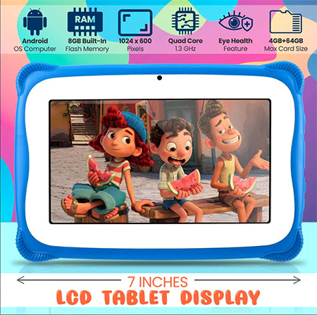 Pyle® 7" Full HD Android Kids Tablet 
