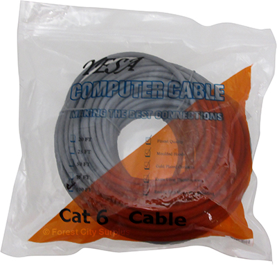 YESA® 100 Foot Category 6 Patch Network Cable