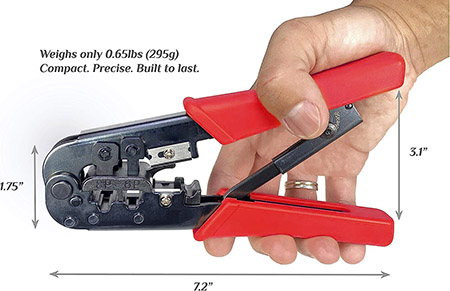 Yesa  ET1014 Network and Telephone Crimping and Wire Stripping Tools
