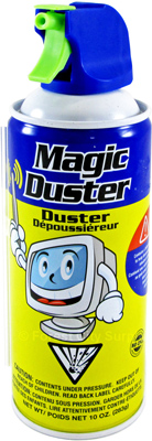 Magic Duster  Compressed Air Cans