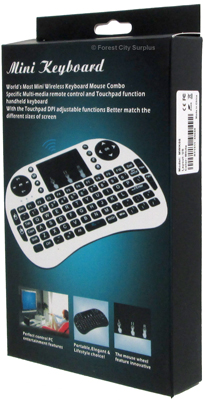 MWK08 Wireless Bluetooth Mini Keyboard with Touchpad