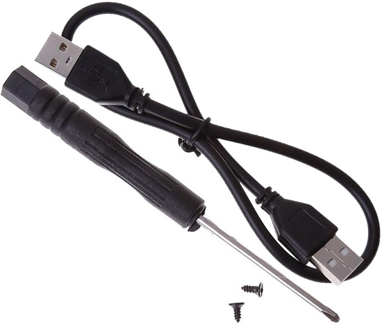 External 2.5-inch SATA to USB 2.0 Hard Drive Case