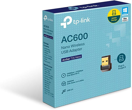 TP-link  Archer T2U AC600 Nano Wireless USB Adapter