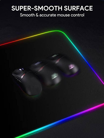 RGB LED Light Mouse Pad