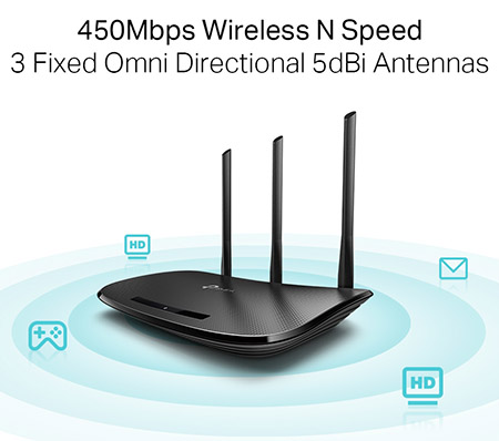 TP-Link® 450 Mbps Wireless Router 