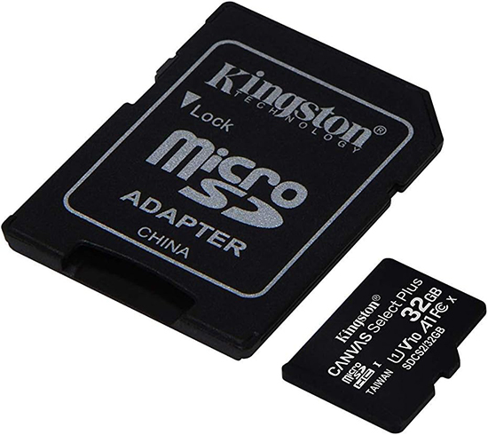 Kingston  32GB Mirco SD Cards