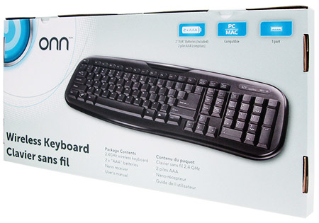 ONN  Soft Touch Wireless Keyboard