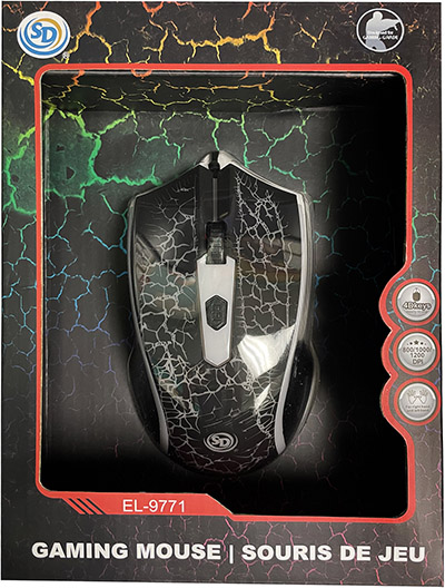 SD® Colour-changing Computer Gaming Mouse