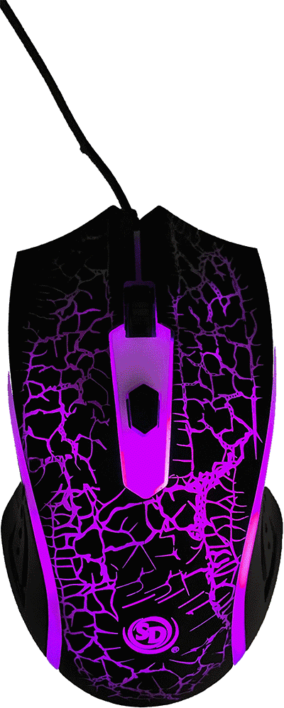 SD® Colour-changing Computer Gaming Mouse