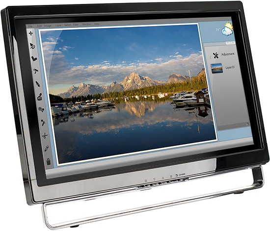 Planar  PXL2240MW 21.5" LED LCD Touch Screen Monitor