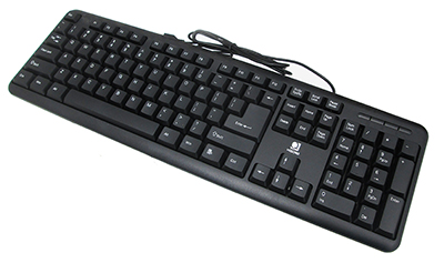 Q Micro® Slim Cube Multimedia USB Keyboard and Mouse Set