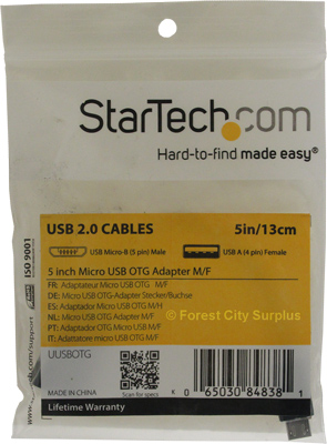 StarTech  USB to 5 Pin Micro-B USB OTG Adapters