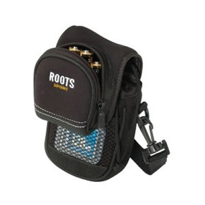 Roots  Small Black Compact Digital Camera Bag