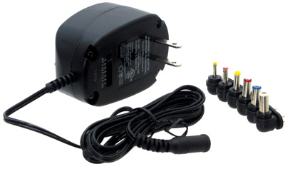 Eclipse Pro® Universal 500MA AC to DC Power Adapter Set