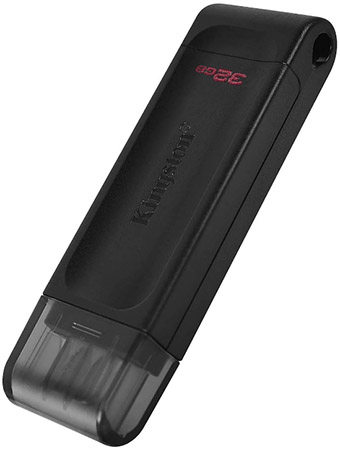 Kingston® DataTraveler® 70 32GB USB Drive Type-C