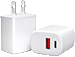 USB-C and USB-A Wall Charger